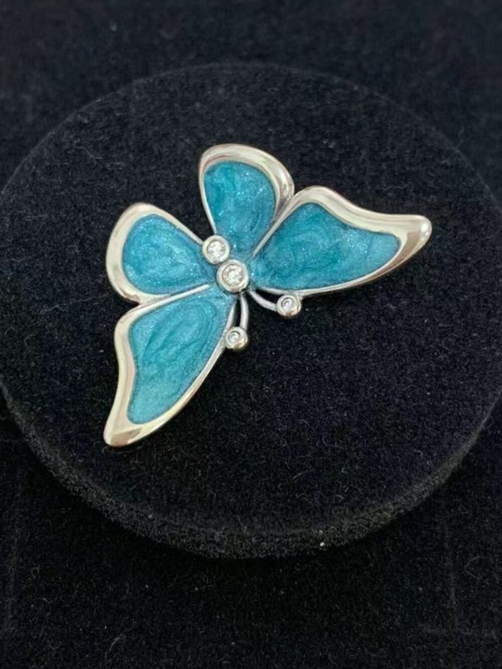 Pandora Oversized Butterfly With Cz Charm # 793747C01 w/Box